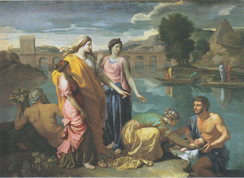 Nicolas Poussin The Finding of Moses